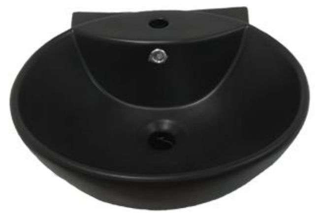 BARON Black Color Ceramic Basin A248 BLK