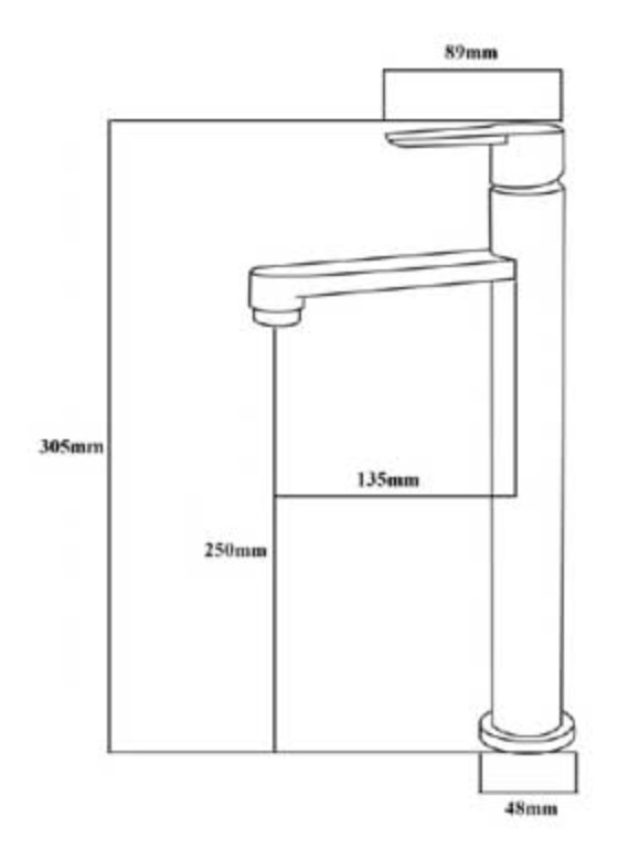 BS 316 BK - Drawing