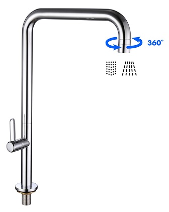 BOSHSINI Kitchen Sink Cold Water Tap With 2 Spray Functions BS 805