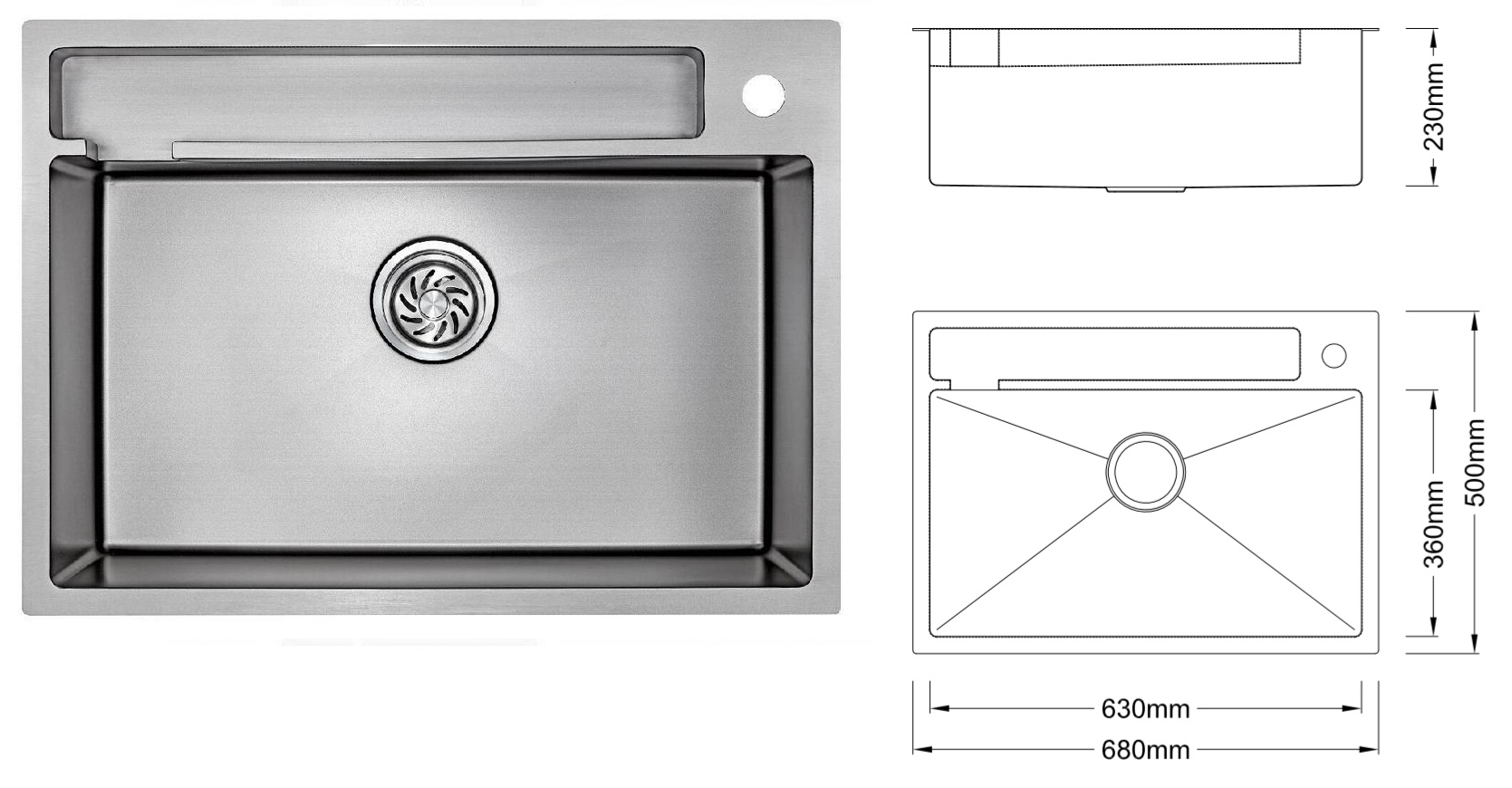 BSQ6850 dimension