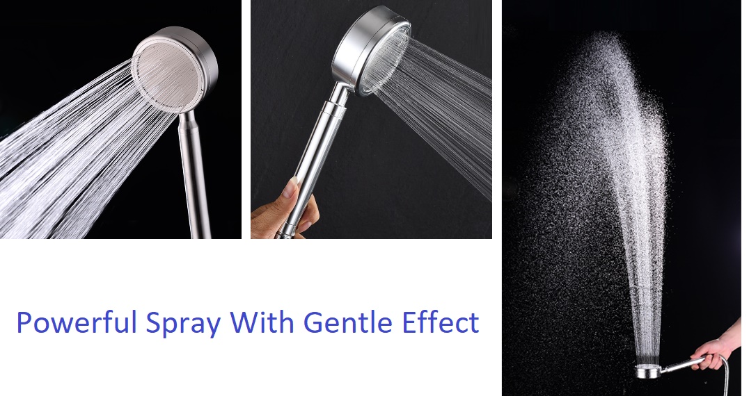 Aluminum Shower Head - Spray