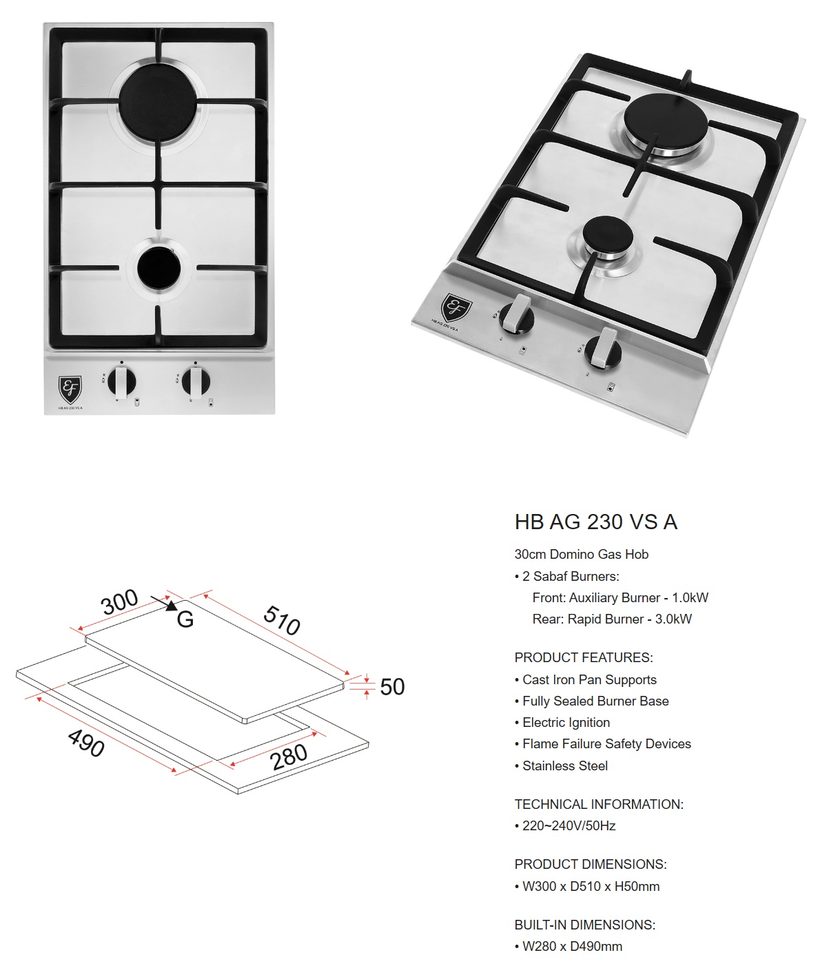 HB AG 230 VS A