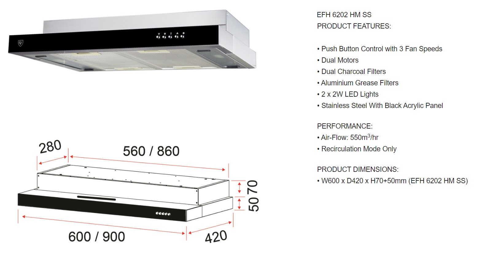 EFCH 6202 HM SS