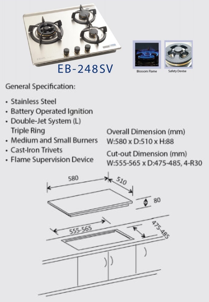 EB- 248SV Spec