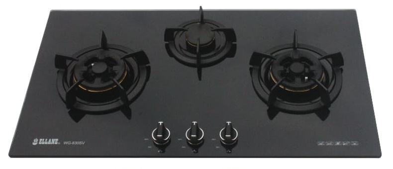ELLANE Black Glass Cooker Hob EG-388SV