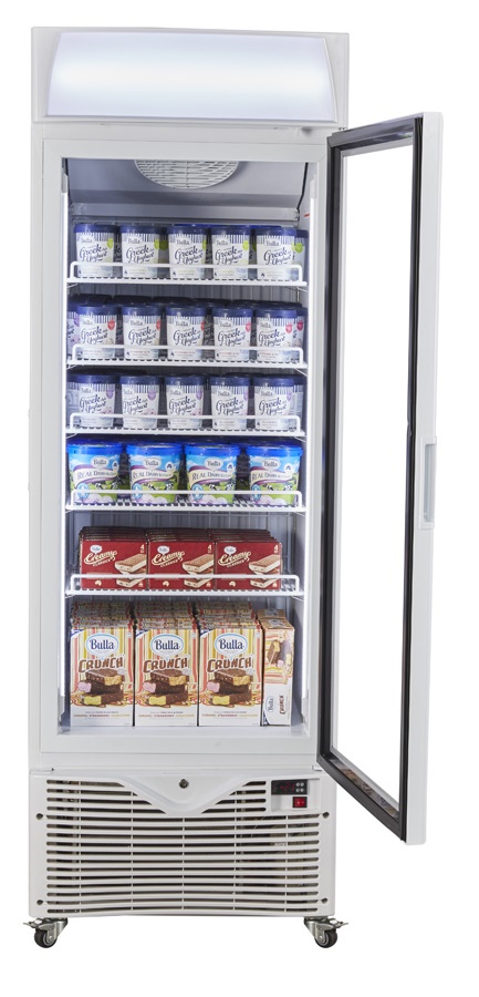 KADEKA Upright Showcase Freezer KSF-450W - 430 Litres