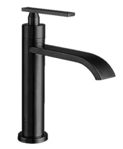 NOBEL N-9311-BK Cold Water Black Color Basin Tap