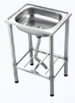 COSTA BEN-5040 B Freestanding Kitchen Sink With Shelf