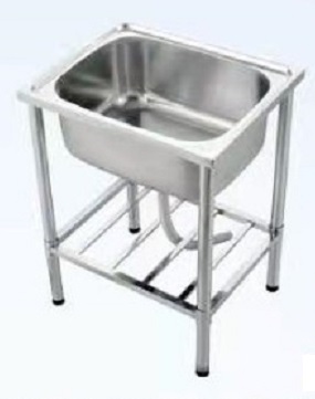 COSTA BEN-6048 Freestanding Kitchen Sink With Shelf