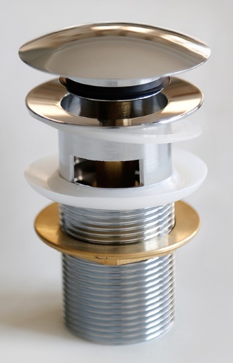 DUBELL Pop-Up Basin Waste Fitting - Chrome