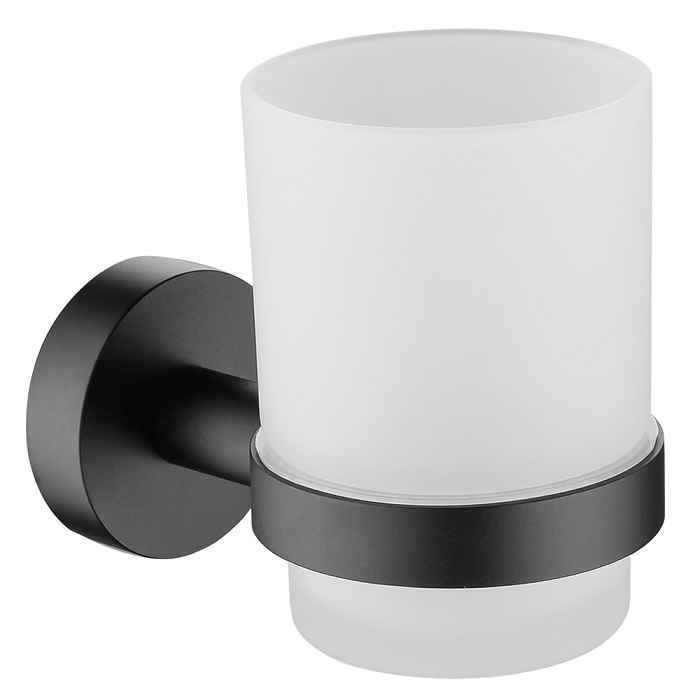 RUBINE Tumbler Holder - GE-5205 MB  Matt Black Color