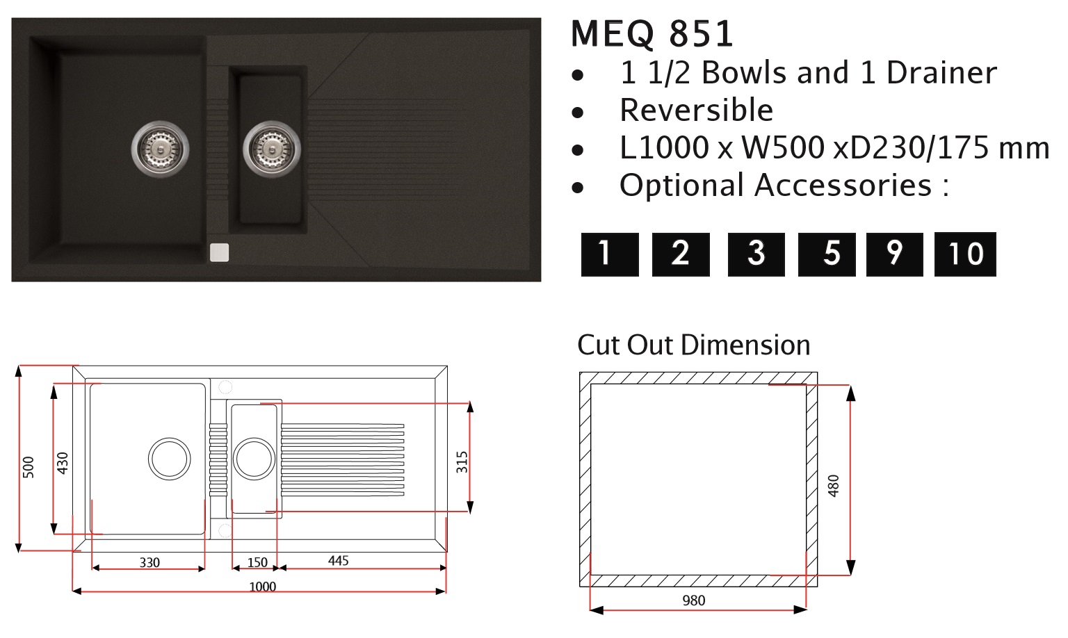 MEQ 851