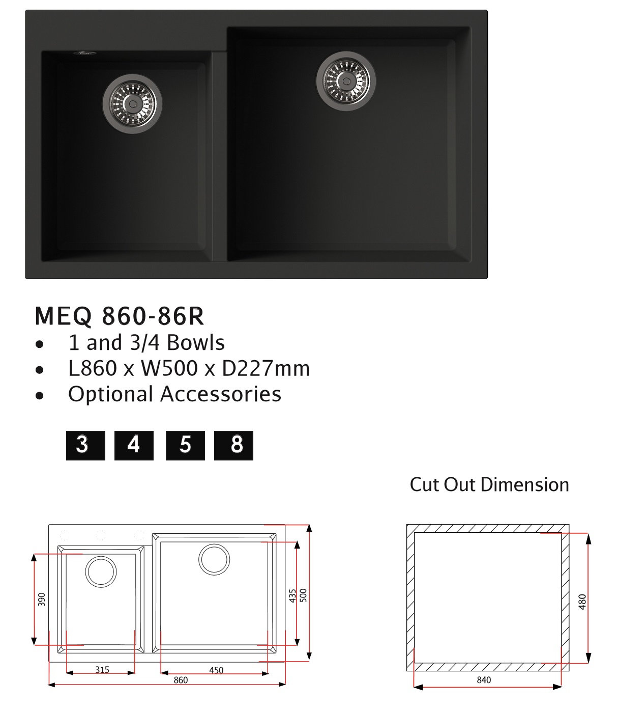 MEQ 860-86R