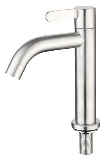 RUBINE Stainless Steel Cold Basin Tap - P91325M SS
