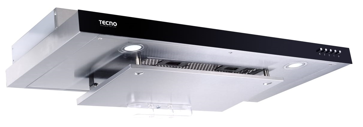 TECNO DYNA-X TCH-929DP SS Built-In Stainless Steel Color Cooker Hood